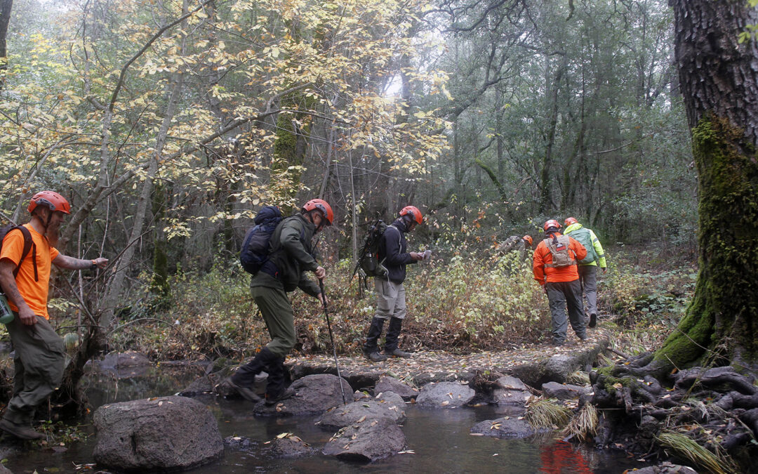 Napa County Search and Rescue uses Land Trust Preserves to prepare